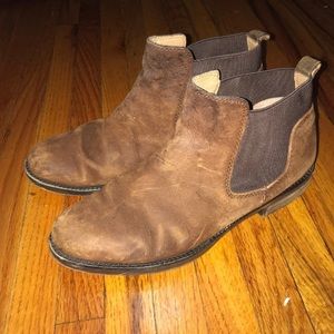 Franco Sarto Brown Booties. Size 7 women’s